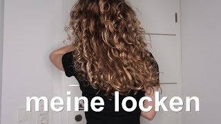 MEINE LOCKEN 8 Schritte zu definierten Locken  Emma Sophie [upl. by Donegan3]