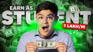 How to earn money online as a student in India  Easiest way to make ₹100000month in 2024 [upl. by Adrell]