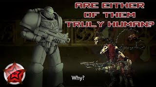 Unsubtle Allegory Starring the Adeptus Astartes and Underhive Scum Reaction [upl. by Avirt]