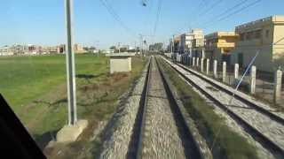 en cabine dune automotrice Stadler  trançon Dar El BeidaRouiba HD 720 [upl. by Ohare]