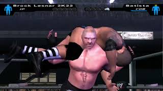 Dave quotDraxquot Batista I Brock quotBeastquot Lesner I Animal VS Beast I 2014 I WWE SD HCTP MOD I [upl. by Bibeau221]