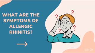 WHAT IS ALLERGIC RHINITIS [upl. by Ekrub]