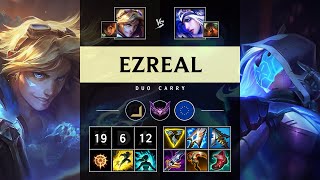 Ezreal ADC vs Ashe Quadra Kill Legendary  EUW Master Patch 1420 [upl. by Esyahc697]