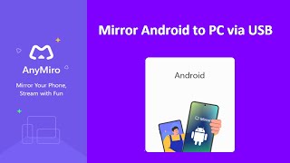 How to Mirror Android to PC via USB [upl. by Fillian]