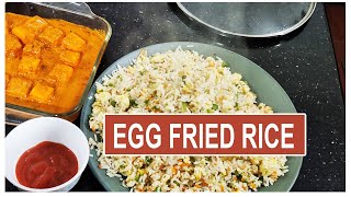 EGG FRIED RICE  COOKING RECIPE  SANTHAS KITCHEN [upl. by Teddman]