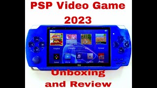 PSP New Unboxing 2023 PSP Video Game Video Game [upl. by Ellenaej883]