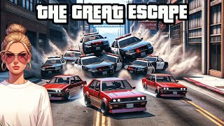 HighStakes Heist The Great Escape in GTA RP [upl. by Adnolor]