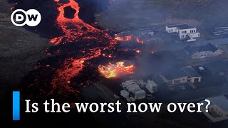 Iceland volcano Residents face uncertain future after eruption  DW News [upl. by Nalahs]