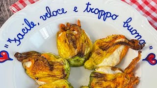 FIORI DI ZUCCA AL FORNO [upl. by Modesty]