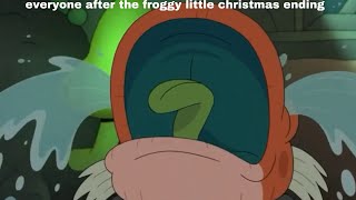 basically everyone after the froggy little christmas ending major spoilers [upl. by Natsyrk]