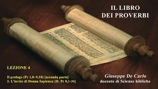 8 Il libro dei Proverbi  Lezione 45 [upl. by Tristas]