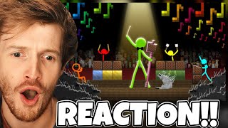 Note Block Concert  Animation vs Minecraft Shorts Ep 35  REACTION [upl. by Eelyrag]