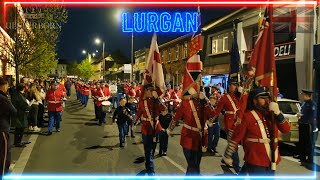 Portadown Defenders Flute Band  Upper Bann Fusiliers Parade Lurgan 26 04 24 [upl. by Ilat]