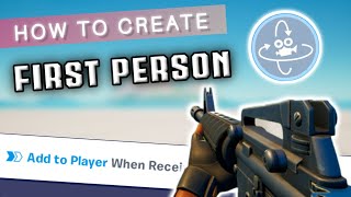 How to Create First Person FPS in Fortnite [upl. by Massimiliano]