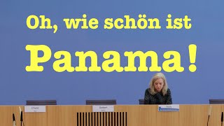 Oh wie schön ist Panama  Komplette Bundespressekonferenz vom 4 April 2016 [upl. by Romine]