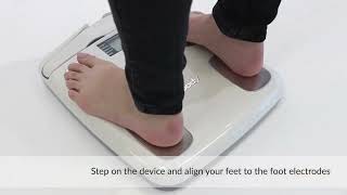 InBody H20N Body Composition Analyzer  How To Test [upl. by Aicats]