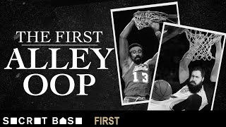 The first alley oop came at a time when dunking was illegal  1st [upl. by Sayres]