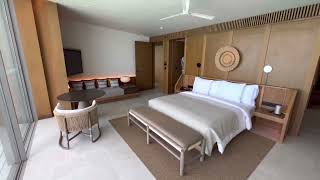 The RitzCarlton Maldives Fari Islands  Overwater Two Bedroom pool 🏊‍♂️ villa  room tour [upl. by Gibeon]