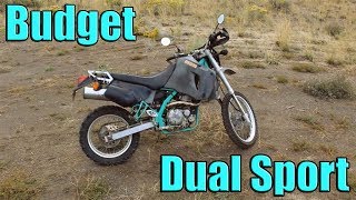 Best Budget Dual Sport KLX650 Review [upl. by Orpheus]