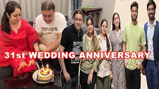 PARENTS KI 31ST WEDDING ANNIVERSARY unexpected things happen  NISHI ATHWANI [upl. by Alexei]