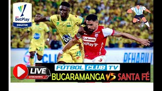 BUCARAMANGA VS SANTA FE EN VIVO HOY FECHA4 LIGABETPLAY II 2024 livestream ligabetplay envivo [upl. by Korey247]