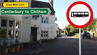 Driving Canterbury to Chilham [upl. by Ahtela]