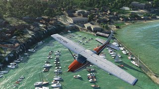 The FREE Channel Islands Boats and Ships addon from Seafront Simulations for Flight Simulator [upl. by Haneekas906]