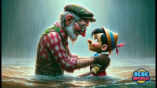 Pinocchio and Geppetto Song For Kids pinocchio [upl. by Kirt]