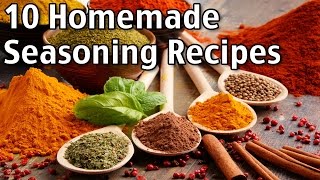 10 Homemade Seasonings [upl. by Wharton]