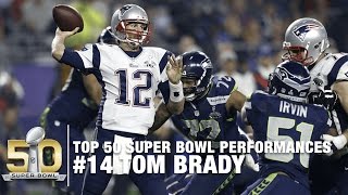 14 Tom Brady Super Bowl XLIX Highlights  Patriots vs Seahawks  Top 50 SB Performances [upl. by Adar]