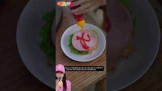 SOSIR BESAR RAKSASA ⁉️OLAH JADI BURGER SOSIS GORENG 😍shorts funny dubbing [upl. by Wilton]