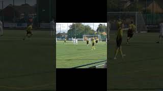 What a ball brilliant goal football soccer nonleaguefootball goal grassroots [upl. by Angelique]