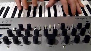 KORG Minilogue demo by Olivier Briand [upl. by Rabbi]