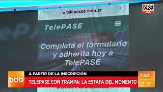 👀 Así estafan con el Telepase  A24 [upl. by Domini]