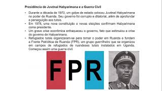 O Genocídio de Ruanda Hutus x Tutsis [upl. by Oirelav]