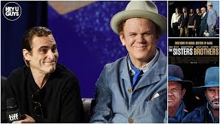 Joaquin Phoenix amp John C Reilly on making The Sisters Brothers  TIFF Press Conference [upl. by Navi]