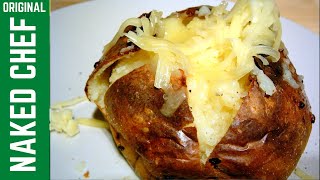 JACKET POTATO  Oven baked potatoes recipe  How to make [upl. by Adniroc]