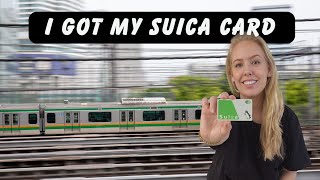 Getting my Suica Card in Tokyo 2024 [upl. by Redfield]