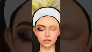 Animated ASMR eye cleaning and makeover [upl. by Niltag]