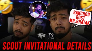 Scout Invitational Revealed 🔥 Trolling Ghatak 🤣  RNTX [upl. by Adrien]