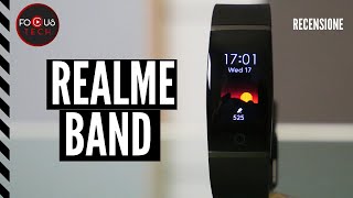 Realme Band RECENSIONE buona ma NON la RIVALE della XIAOMI MI BAND 5 [upl. by Amak]