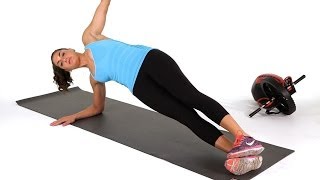 How to Do a Side Plank with Hip Lifts  Abs Workout [upl. by Burris519]