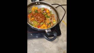 vegetable pasta 🍝 you tube [upl. by Eugenius]