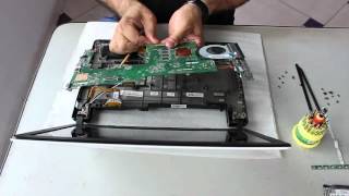 Desmontando Notebook Asus X401U [upl. by Aivon]