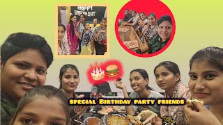 Surprise🥳Birthday party🥰 friends Kirannakwal AnkushSaxena58 sunifamilytrendingvideos [upl. by Arymahs]