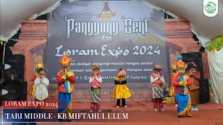 LORAM EXPO 2024  TARI MIDDLE  KB MIFTAHUL ULUM [upl. by Tammie]