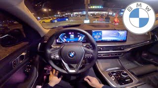 2023 BMW G05 X5 30d POV Night Drive Binaural Audio [upl. by Favian]