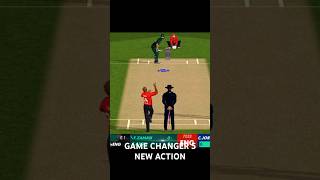 Guess New Bowling Action in Game Changer 5 v3 gamechanger5 cricket shorts [upl. by Brelje]