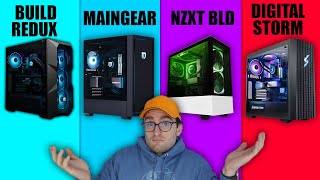 The Best Custom Prebuilt Gaming PC Companies Who has the Best Deals [upl. by Ahtelat]