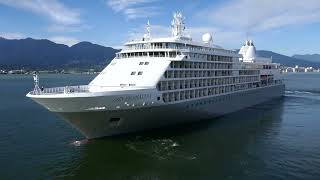 Silversea quotSilver Shadowquot Sail Away [upl. by Uolyram]